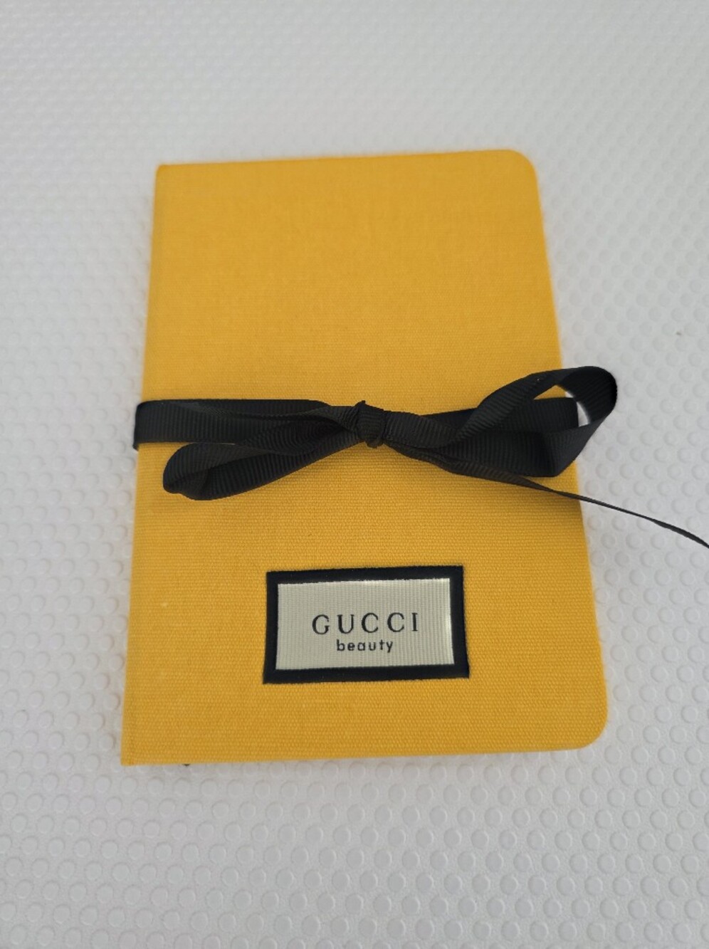 Gucci Beauty Gift Box with Black Ribbon - Yellow